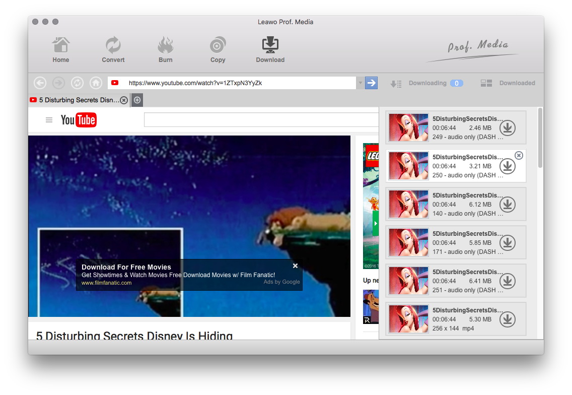 Youtube converter for mac free